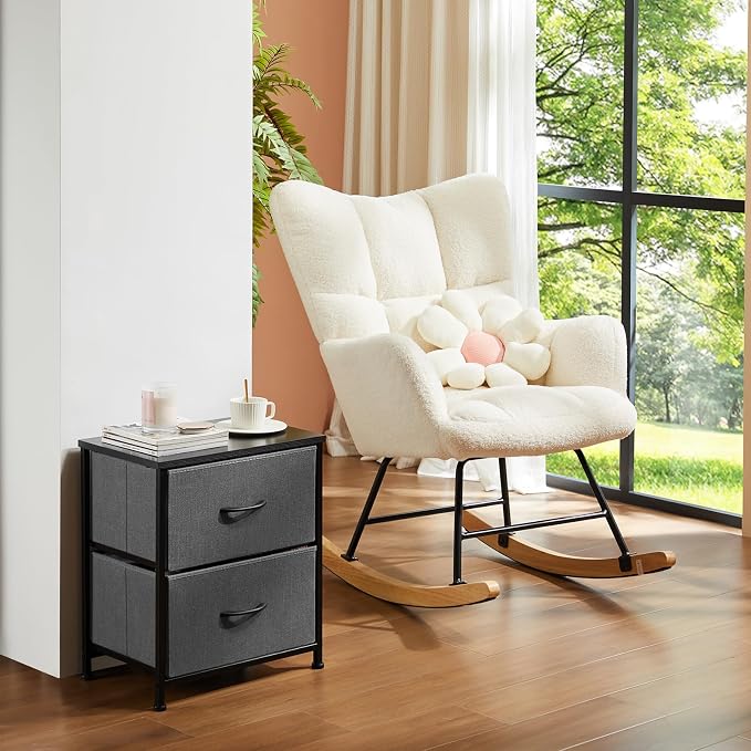 DUMOS Nightstand Small Dresser - Image 8