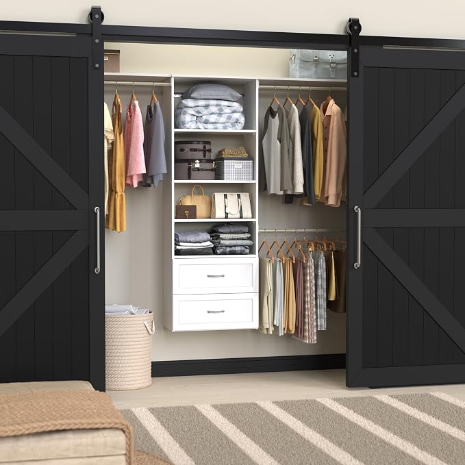 ClosetMaid SuiteSymphony Hanging Closet Kit Includes Tower, Closet Rods - Image 9