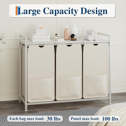 Garvee Laundry Basket Organizer, Laundry Hamper - Image 3