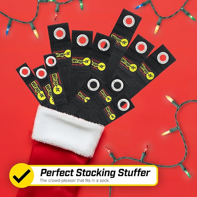 Heavy-Duty Wrap-It Storage Straps - Image 2