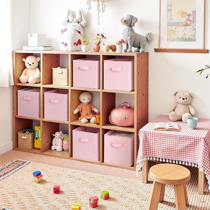 Cupic Cupid 11x11 Storage Cubes, 6 Pack Open Storage Bins - Image 3