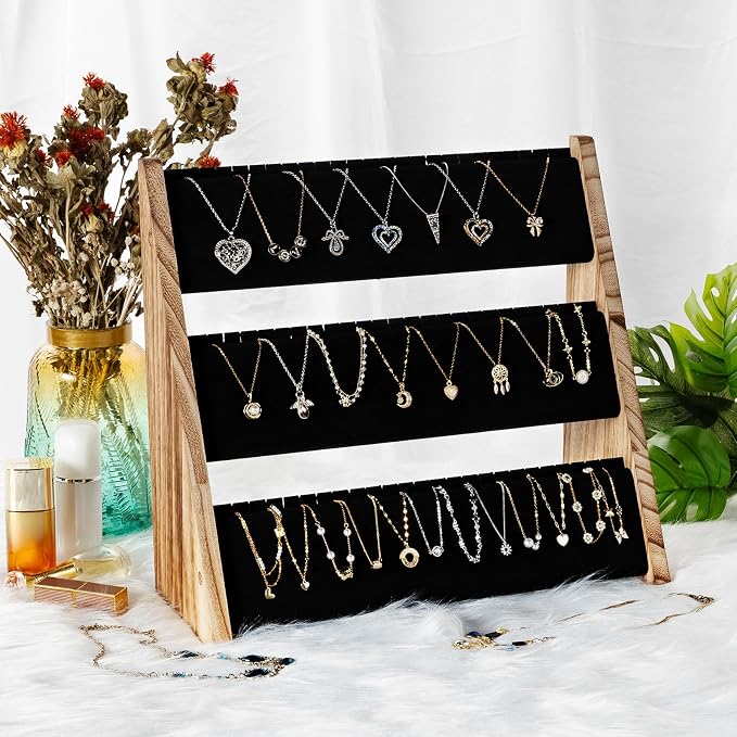 3 Tier Necklace Organizer Stand - Image 2
