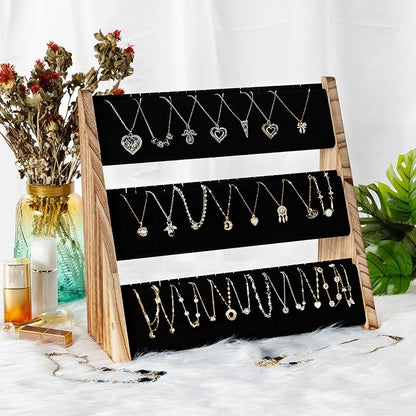 3 Tier Necklace Organizer Stand - Image 2