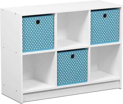 Furinno BASIC Book Shelf, 6-Cube Bookshelf - Image 6
