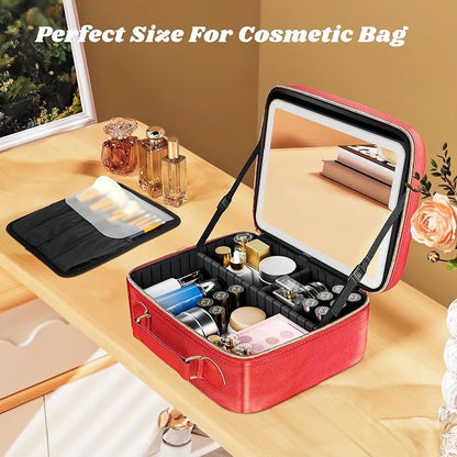 JUSRON Travel Makeup Bag - Image 7