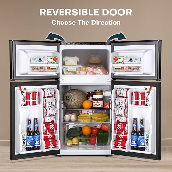 Upstreman 3.2 Cu.Ft Mini Fridge - Image 6