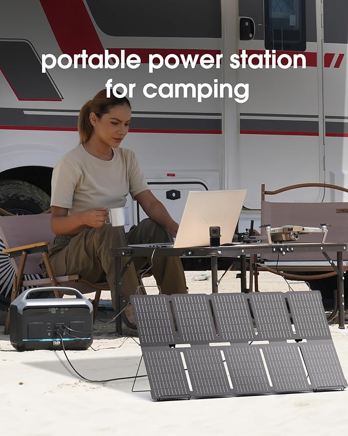 Portable Power Station 600W, 576Wh LiFePO4 Solar Generator - Image 6