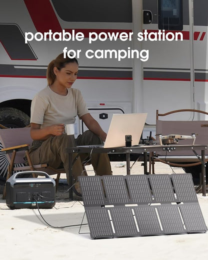 Solar Generator 600W, Portable Power Station - Image 9