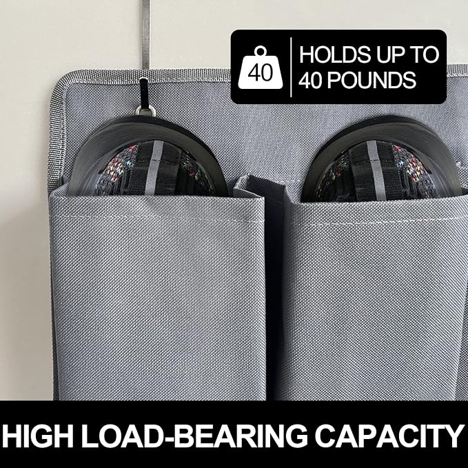 RV Shoe Pockets 10 Pockets Heavy Hanging Bedside Storage Organizer - Image 3