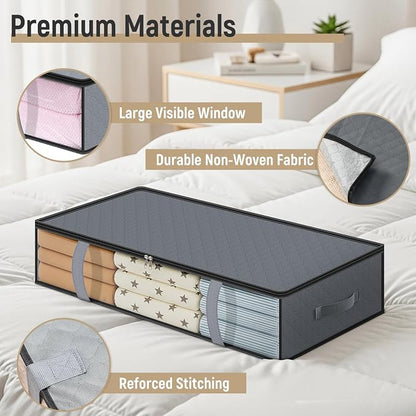 LANDNEOO 4 Pack 90L Under Bed Storage Containers - Image 5