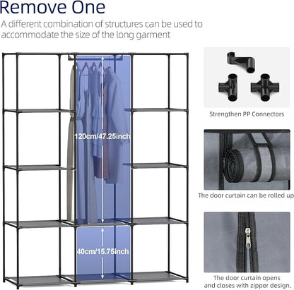 Portable Closet, Wardrobe Closet - Image 4