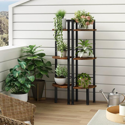 Tajsoon Corner Shelf Stand 3 Tier 39.5" - Image 7