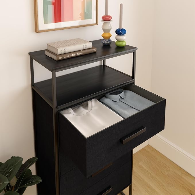 tinge Zana Premium Fabric Dresser - Image 4