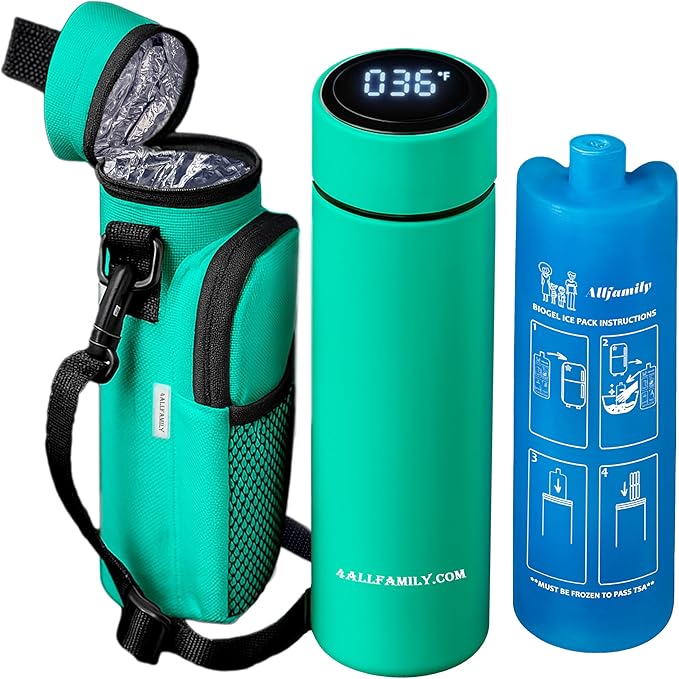 4ALLFAMILY Nomad Medium Pro Insulin Cooler Travel Case – TSA Approved Medicine by 4Allfamily