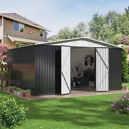 Polar Aurora 12x14 FT Outdoor Storage Shed | Garden Shed by PolarAurora