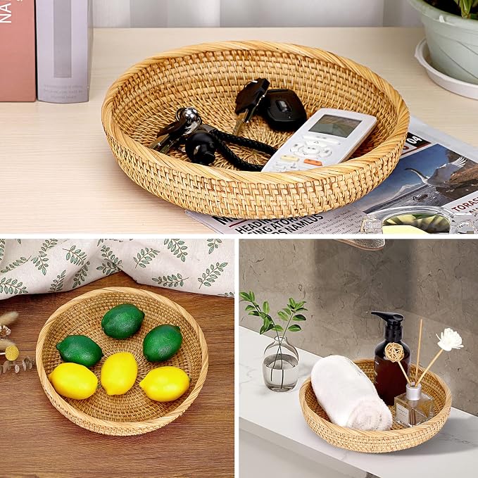 Hipiwe 9.9" Round Key Basket Bowl - Image 2
