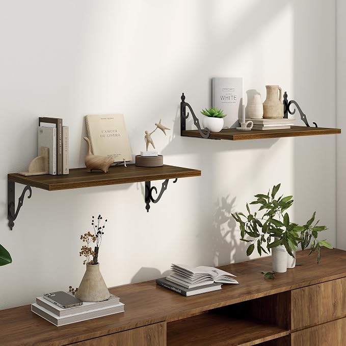 Floating Shelves for Wall, 12 Inch Deep Floating Shelf - Image 2