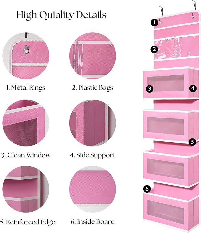 Giraffe Creation Over Door Organizer - Image 3