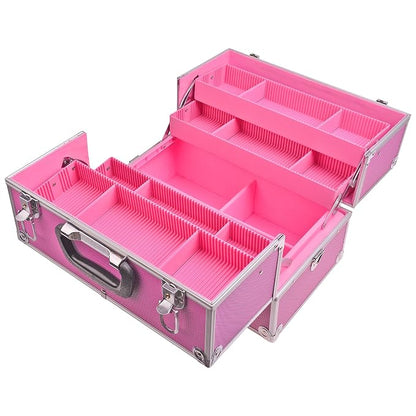 SHANY Essential Pro Makeup Train Case Cosmetic Box Portable Makeup Case - Image 3