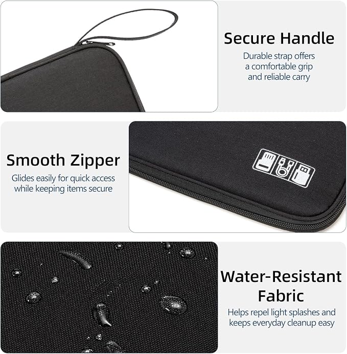 Cord Organizer Travel Case, Cable Organizer Bag - Image 5