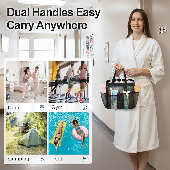 Mesh Shower Caddy Portable - Image 6