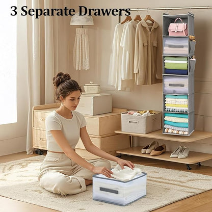 6-Tier Hanging Closet Organizer - Image 4