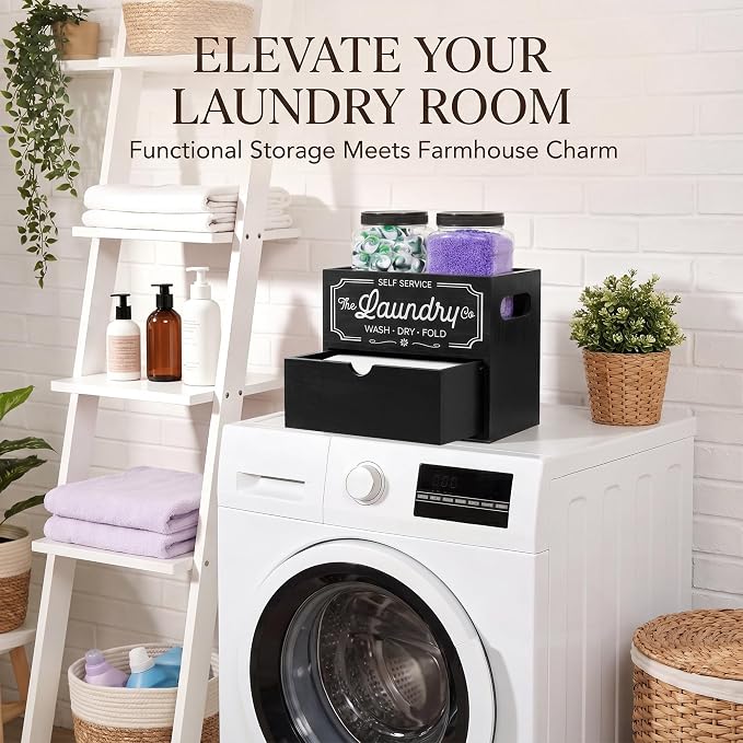 Laundry Pods Container and Dryer Sheet Holder - Image 4
