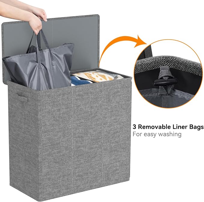 WOWLIVE 180L Laundry Hamper - Image 6