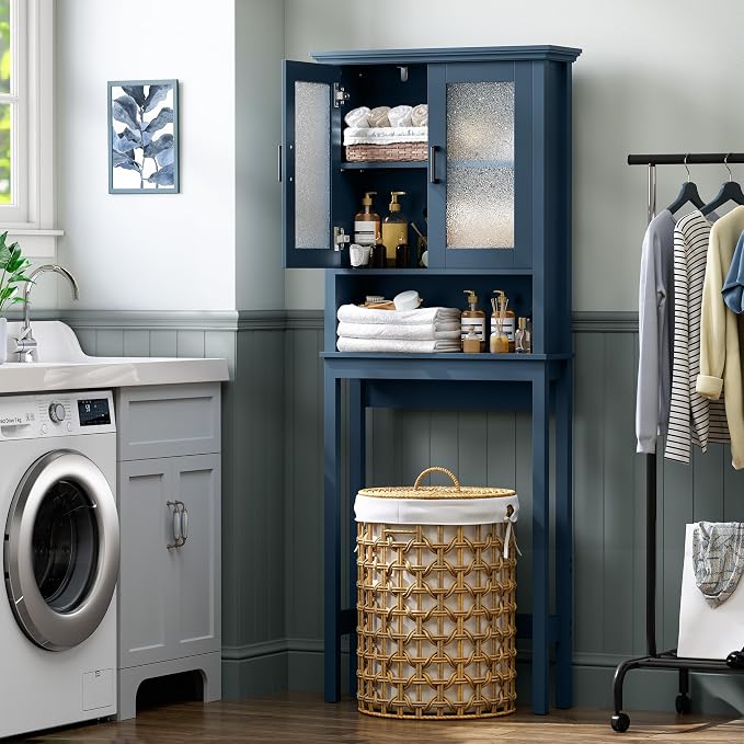 Over The Toilet Storage Cabinet, Over Toilet Storage Bathroom Cabinet - Image 4
