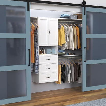 ClosetMaid SuiteSymphony Hanging Closet Kit Includes Tower, Closet Rods - Image 4