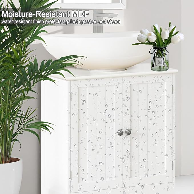 Pedestal Sink Storage Cabinet, Under Sink Cabinet - Image 7