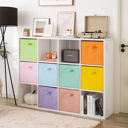 GRANNY SAYS 13 Inch Cube Storage Bins, Colorful Cube Storage Organizer - Image 6