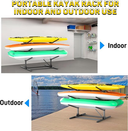 Ultrawall Kayak Storage Rack, Freestanding Kayak Racks - Image 6
