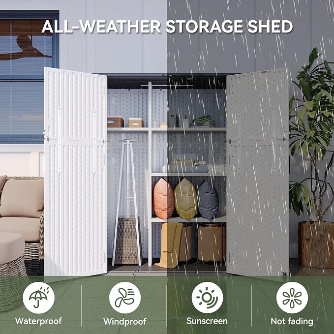 Aoxun Outdoor Storage Shed - Image 6