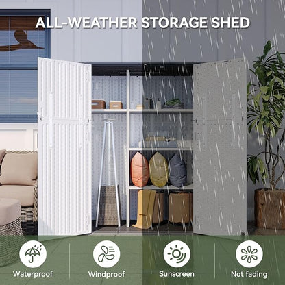 Aoxun Outdoor Storage Shed - Image 6