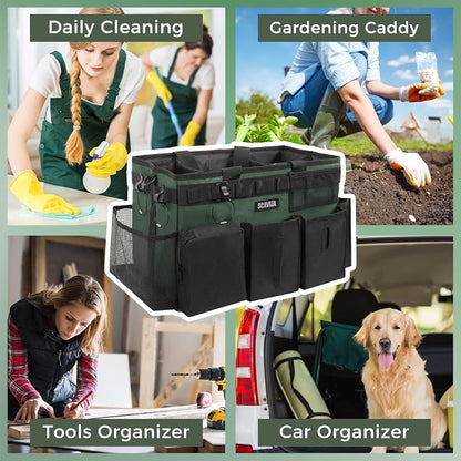 SCAVATA Wearable Cleaning Caddy Bag, Cleaning Caddy Supplies Organizer - Image 7