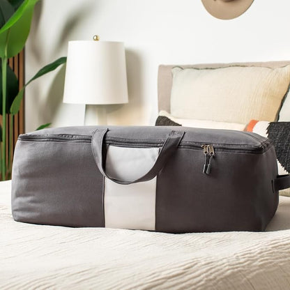 Soft Canvas Storage Bags with Zipper. Thick Breathable - Image 2