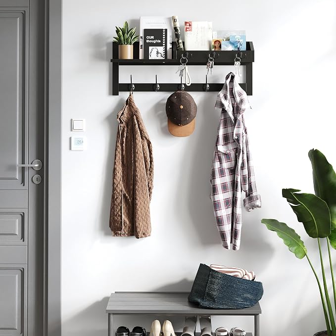 AMBIRD Wall Hooks with Shelf - Image 4