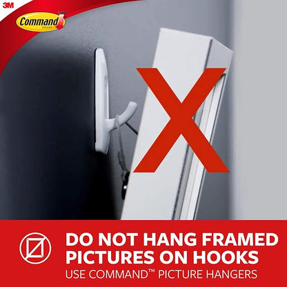 Command Large Cord Clips, Organize Damage-Free, 8-Clips Total - Image 5