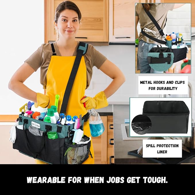 Wearable Cleaning Caddy – Portable Detailing Organizer - Image 4
