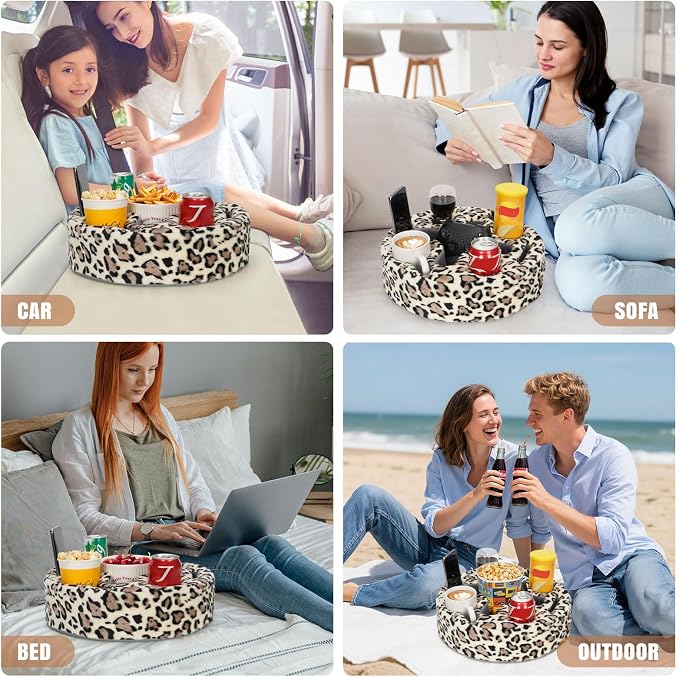 INNO STAGE Couch Cup Holder-Sofa Cup Holder Pillow | Couch Caddy Buddy | Drinks - Image 7