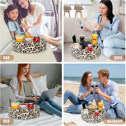 INNO STAGE Couch Cup Holder-Sofa Cup Holder Pillow | Couch Caddy Buddy | Drinks - Image 7