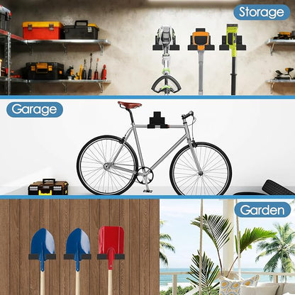 Heavy Duty Garage Organizer Wall Hanger, Weed Whackers Holder Wall Mounted - Image 6
