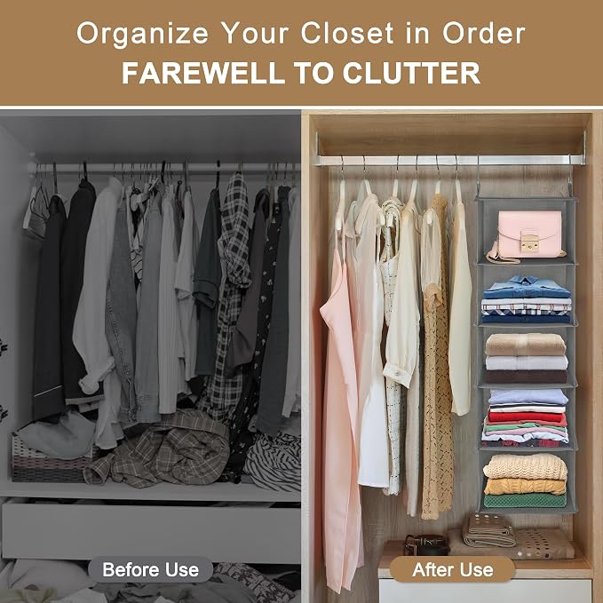 Libeder 5-Shelf Hanging Organizer - Image 6