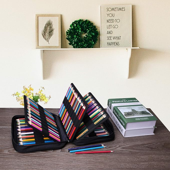 JAKAGO 220 Slots Colored Pencil Case Large Capacity Pen Holder - Image 7
