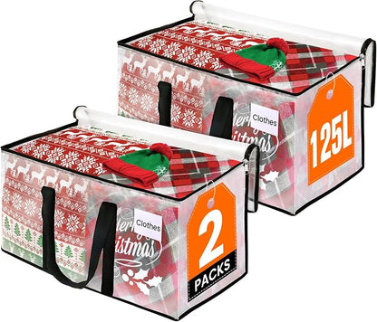 RoomHacks Clear Heavy Duty Extra Large Moving Bags, Reinforced Handle and by RoomHacks