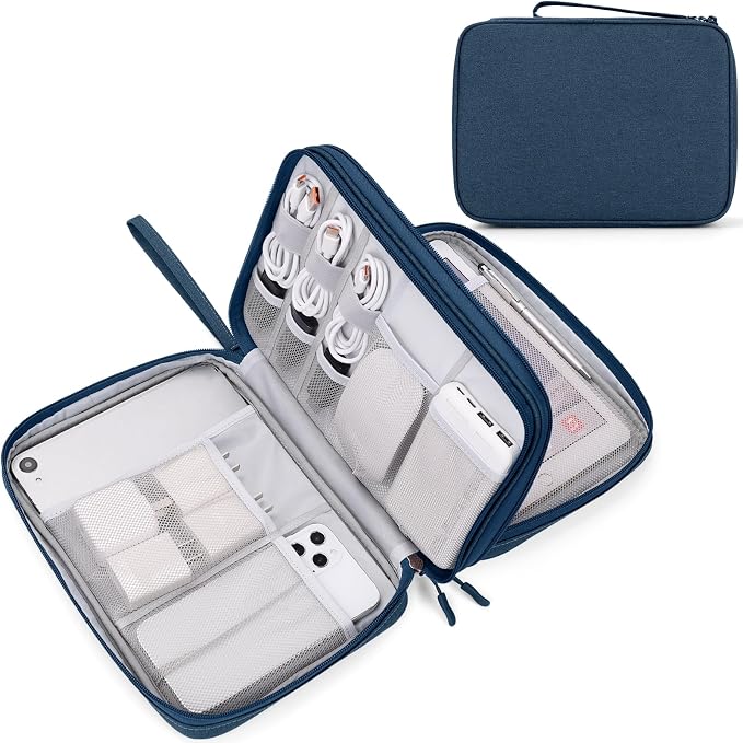 FYY Electronic Organizer, Extra Large Travel Cable Organizer Bag Pouch Portable by FYY