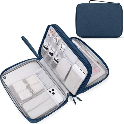 FYY Electronic Organizer, Extra Large Travel Cable Organizer Bag Pouch Portable by FYY