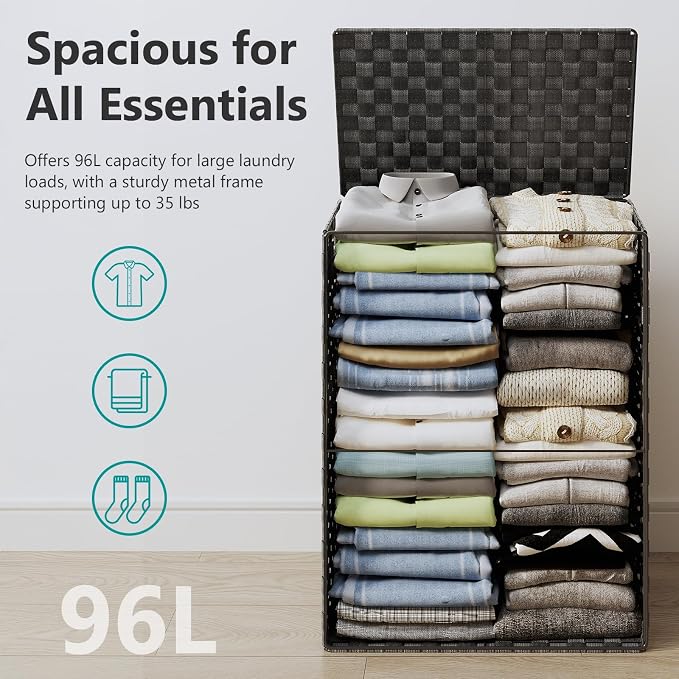 Foldable Laundry Hamper Basket - Image 4