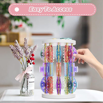 Metal Claw Clip Organizer Holder, Hair Clip Storage - Image 5